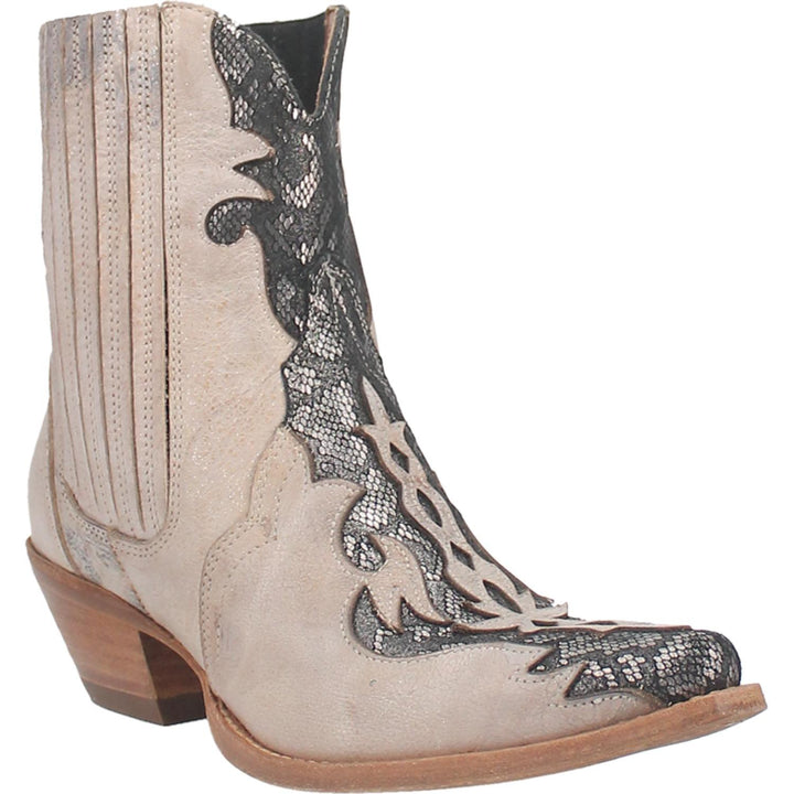 Shay Bone Inlay Snip Toe Boot