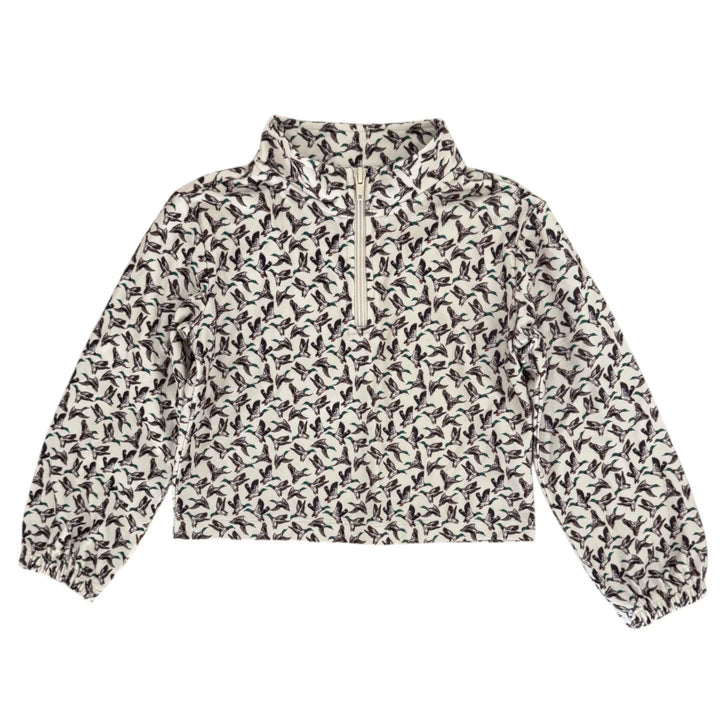 Ruby Fleece Quart Zip - Delta Wings