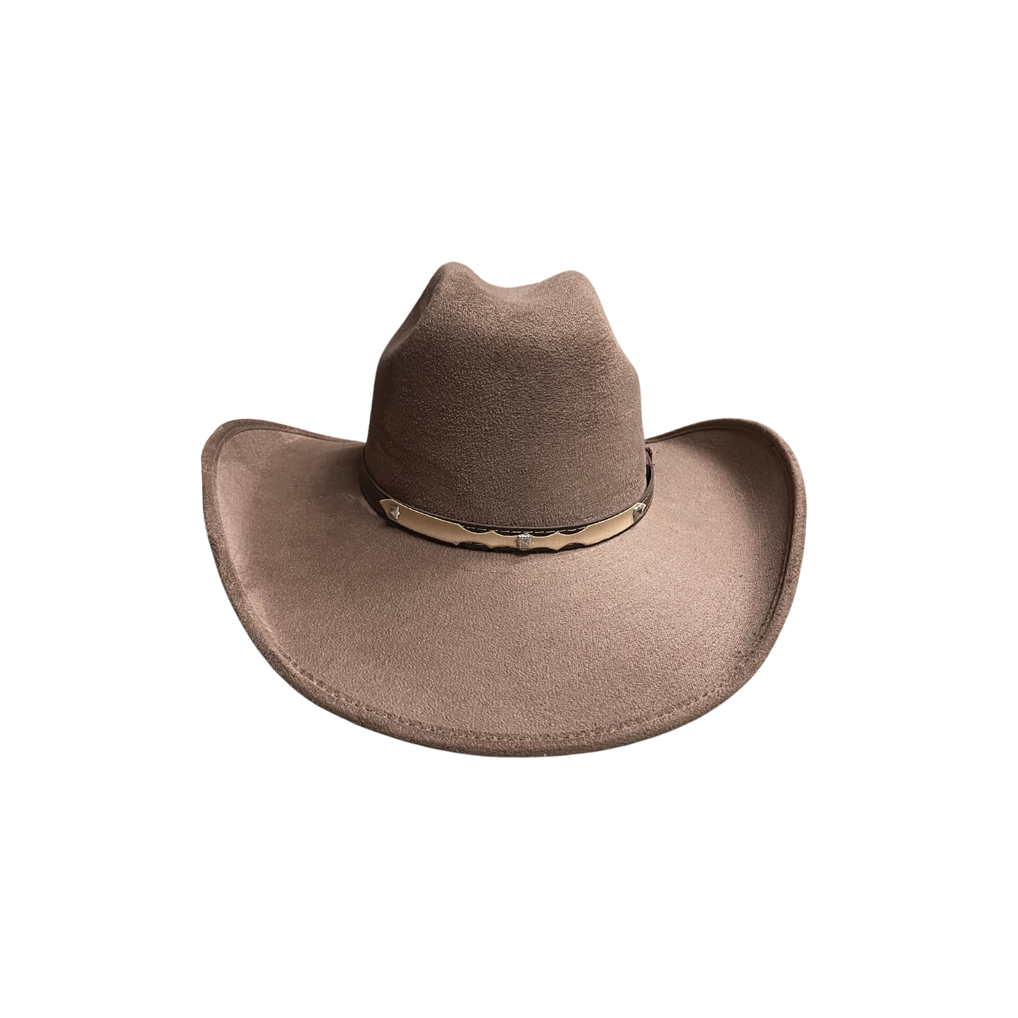 Unisex Vegan Suede Western Cowboy Hat
