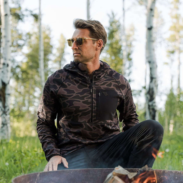 Blaze Tech - Quarter Zip - Bendita Camo