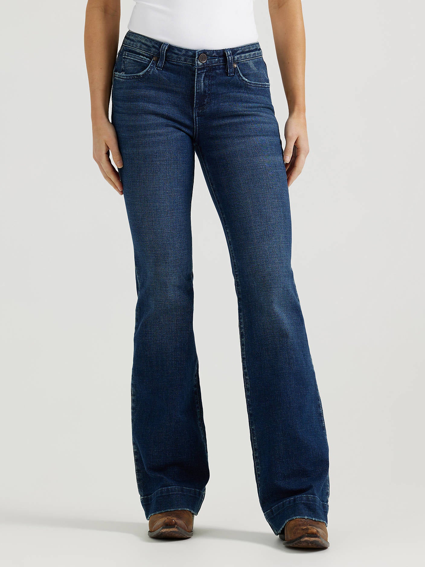 Women's Wrangler Retro® Mae Wide Leg Trouser Jean - Sophia