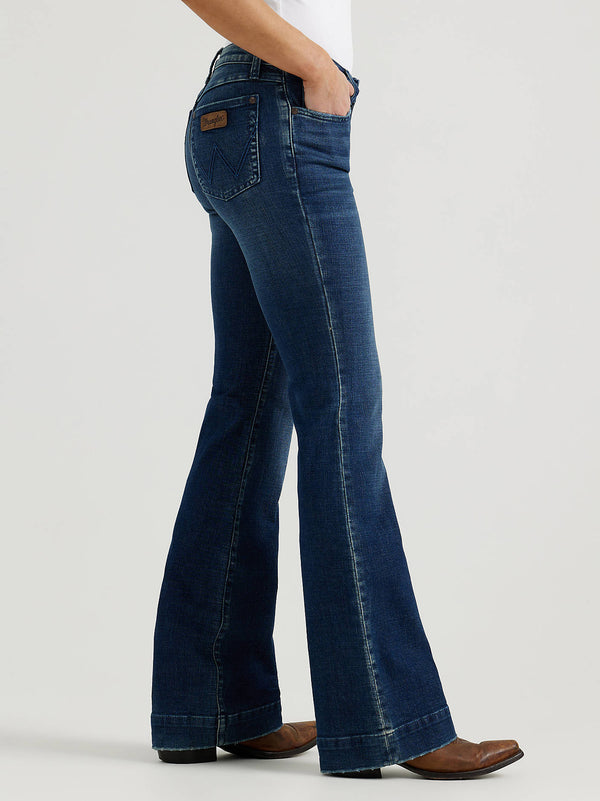 Women's Wrangler Retro® Mae Wide Leg Trouser Jean - Sophia