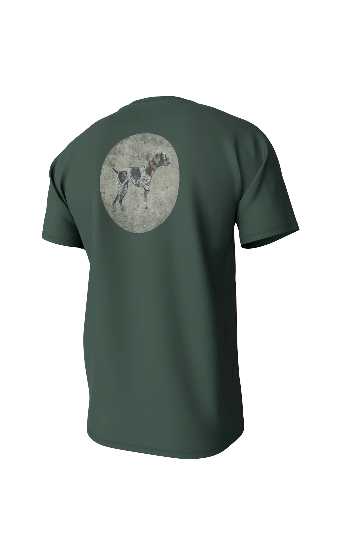 Youth Vintage Circle Greyton Short Sleeve Pocket Tee - Duck Green