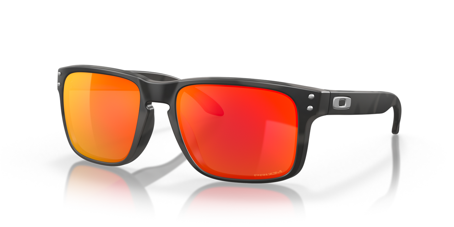 Holbrook Prizm Ruby Lense Matte Black Camo Frame