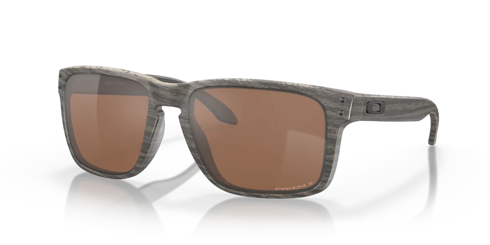 Holbrook™ XL Prizm Tungsten Polarized Lenses Woodgrain Frame