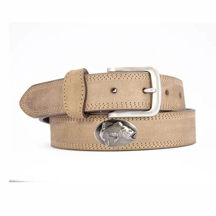 Crazyhorse Light Brown Belt - Bass
