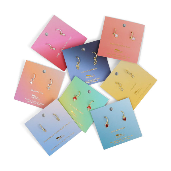 Hoops with Drop - Flower - FLOWER