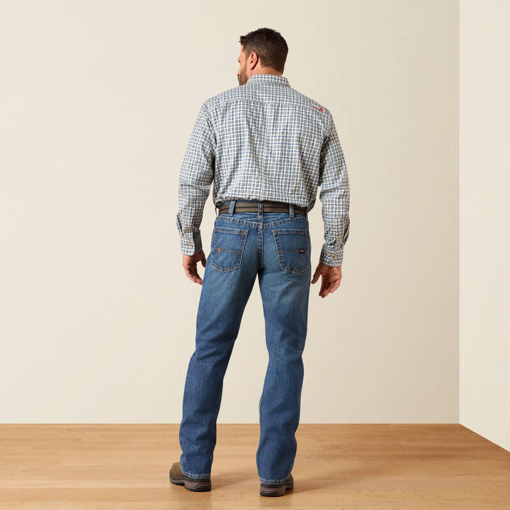 FR M4 Relaxed Basic Boot Cut Jean - Flint