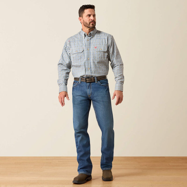 FR M4 Relaxed Basic Boot Cut Jean - Flint