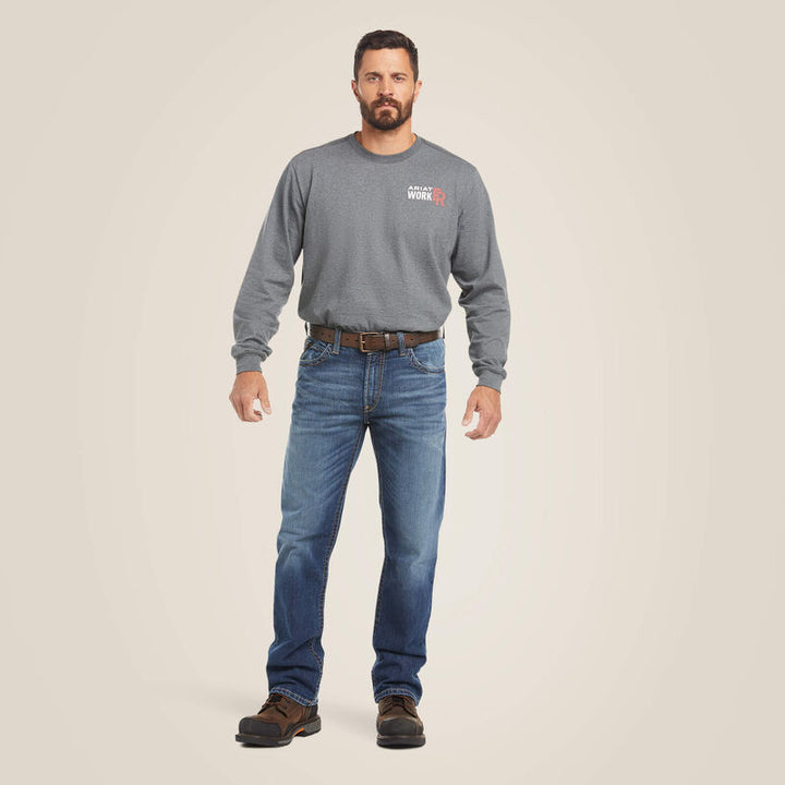 FR M4 Relaxed Basic Boot Cut Jean - Alloy