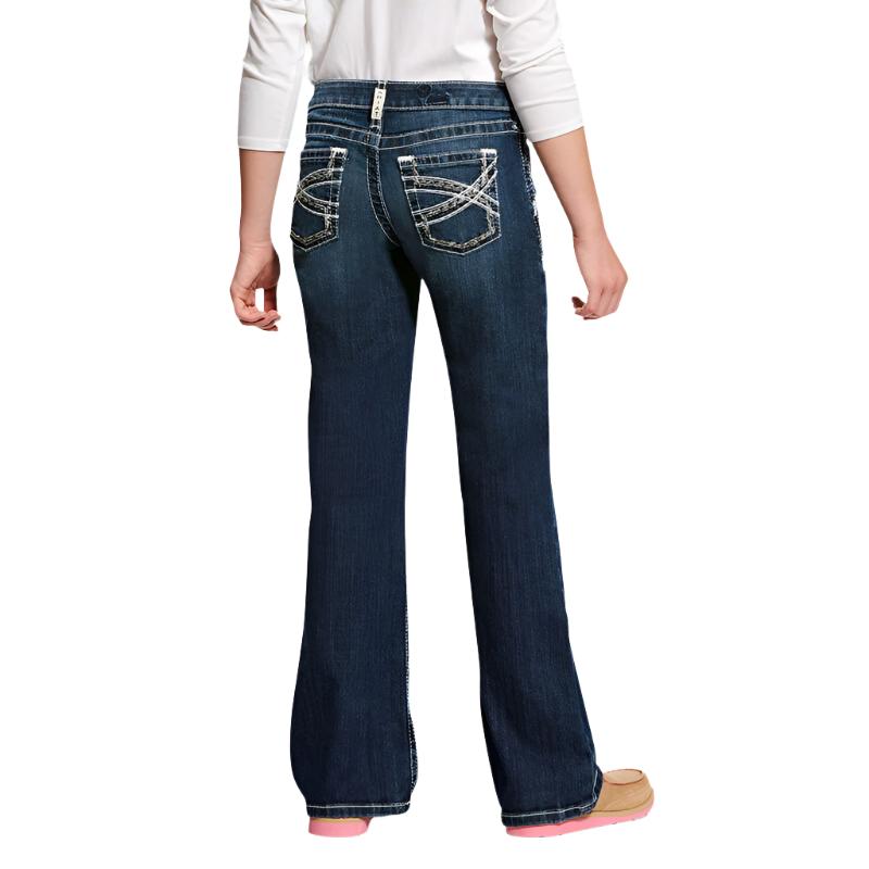 Girls Entwined Boot Cut Jean