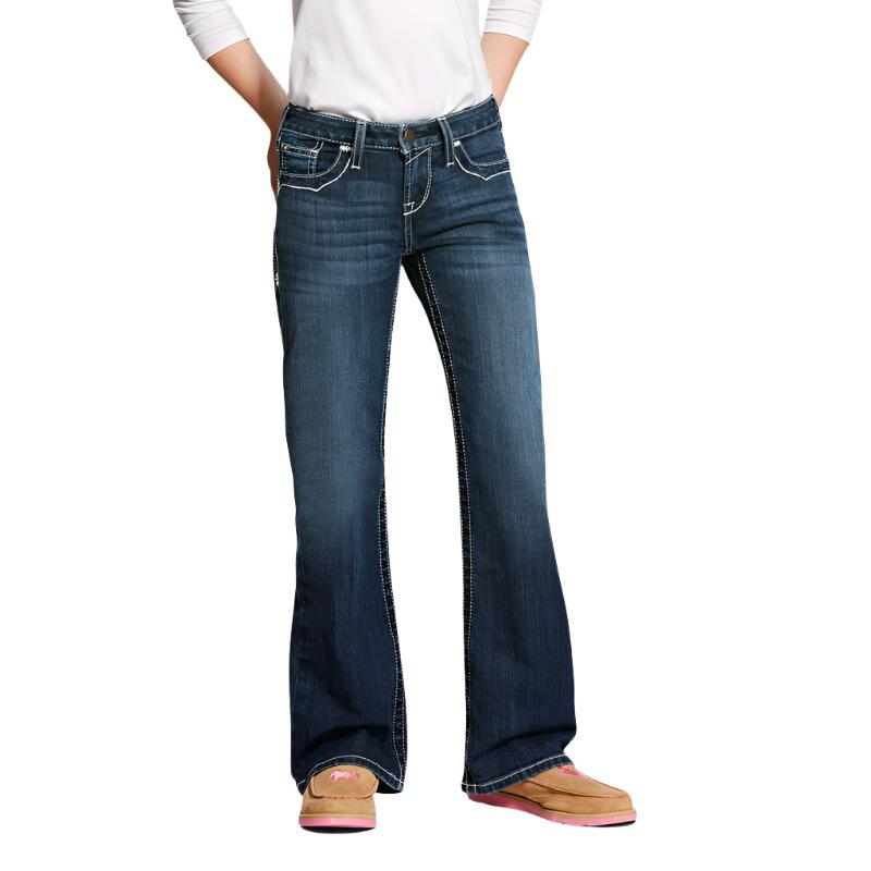 Girls Entwined Boot Cut Jean