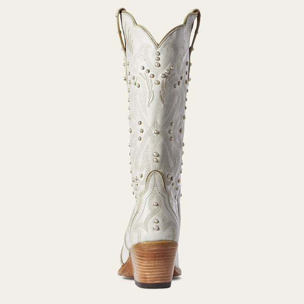 Pearl Western Boot - White