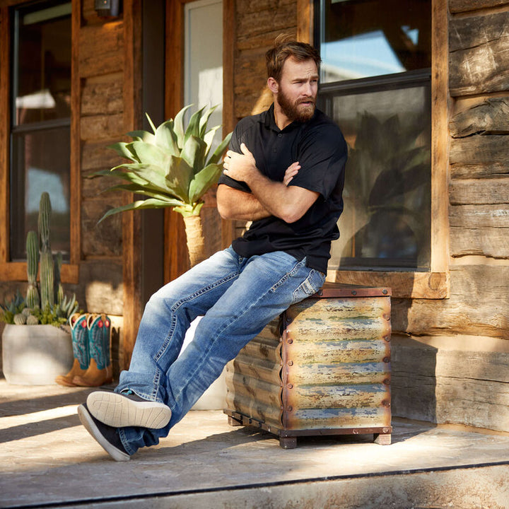 M4 Low Rise Stretch Shoreway Stackable Straight Leg Jean - Dakota