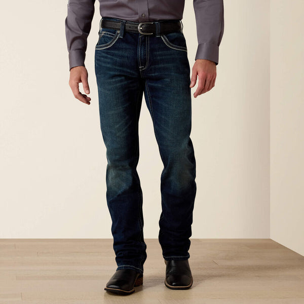 M5 Slim Stretch Coltrane Stackable Straight Leg Jean - Nightingale