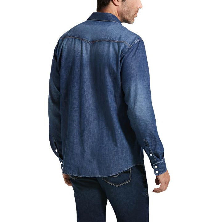 Ariat Denim Retro Fit Shirt - Stone