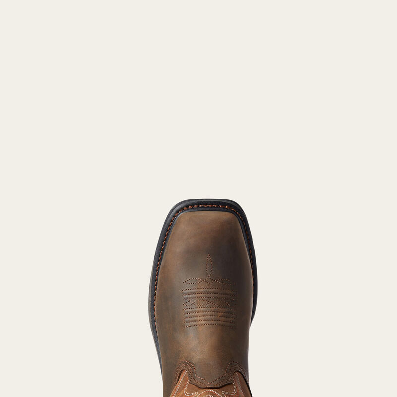 Big Rig Waterproof Composite Toe Work Boot - Dark Brown