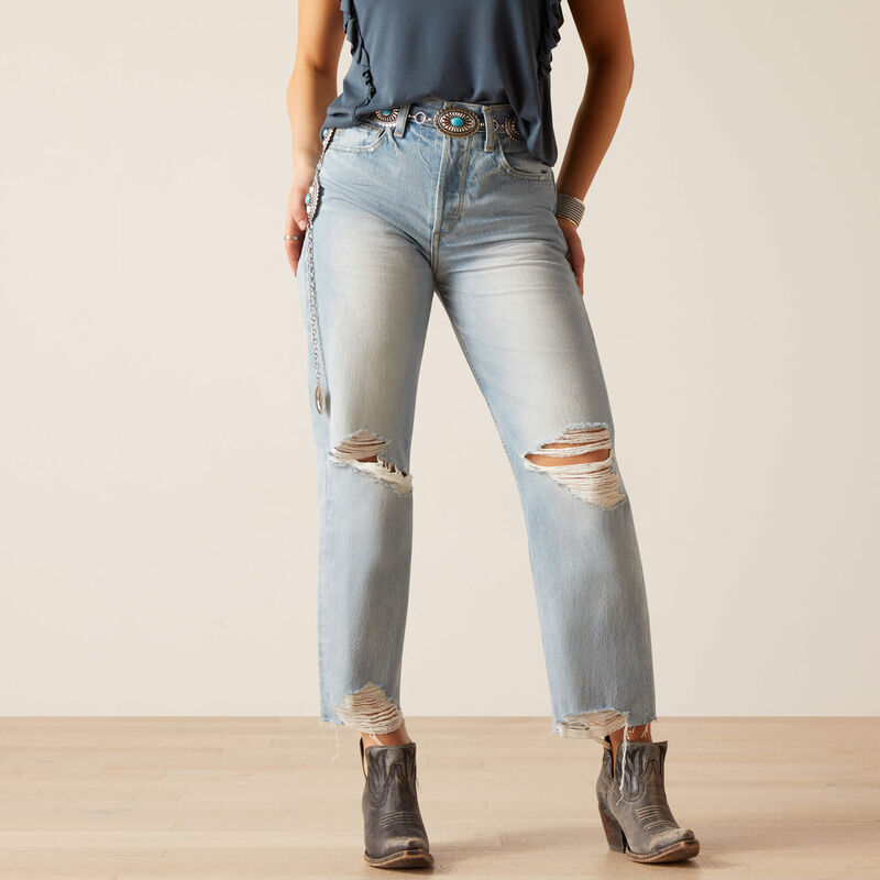 Ultra High Rise Tomboy Straight Jean