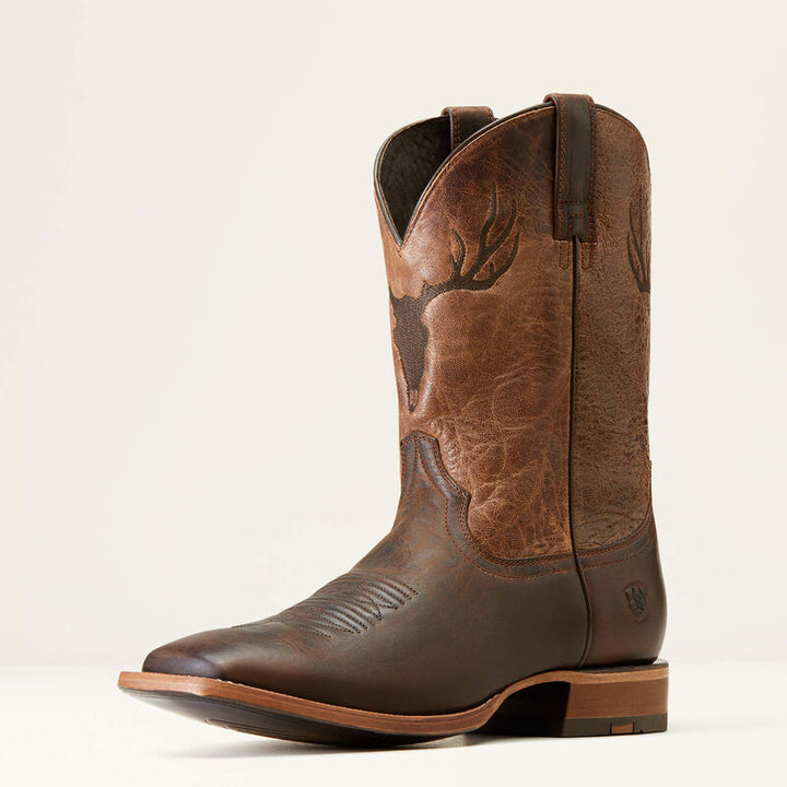 Crosshair Cowboy Boot - Dark Whiskey