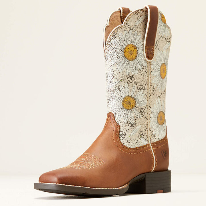 Round Up Western Boot - Canyon Brown