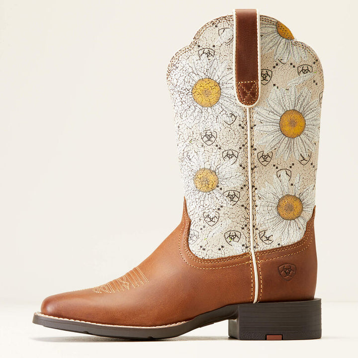 Round Up Western Boot - Canyon Brown