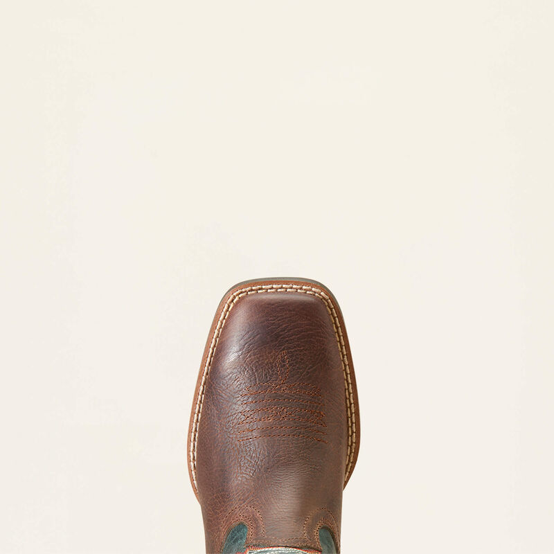 Youth Wilder Western Boot - Hat Box Brown