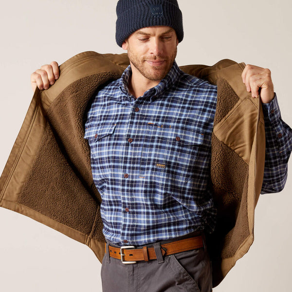 Rebar DuraCanvas Vest - Field Khaki