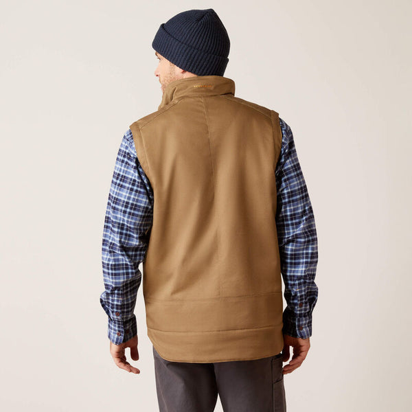 Rebar DuraCanvas Vest - Field Khaki