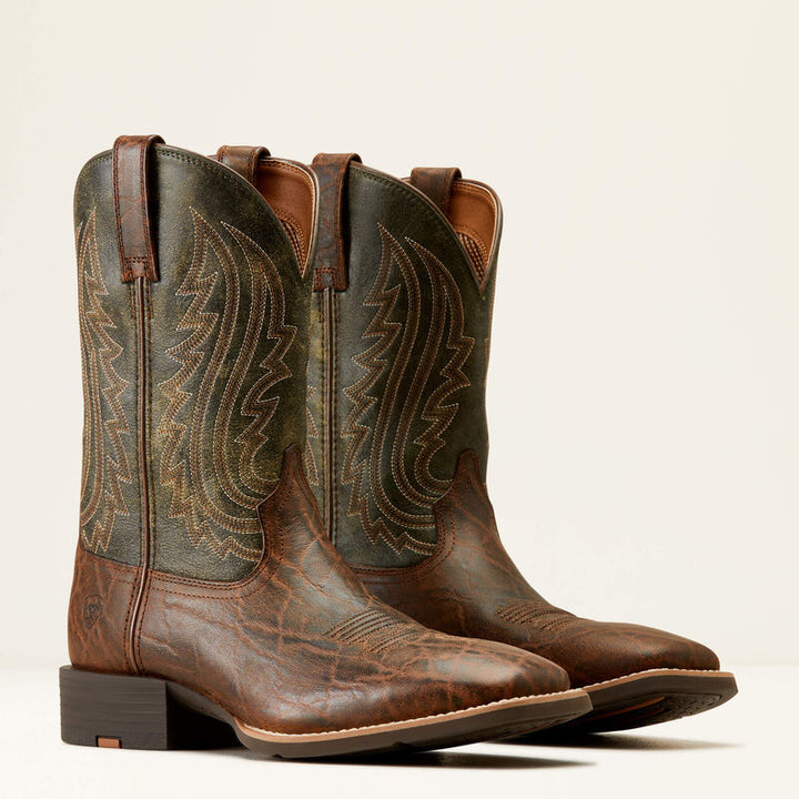 Sport Big Country Cowboy Boot  - Mahogany Elephant Print