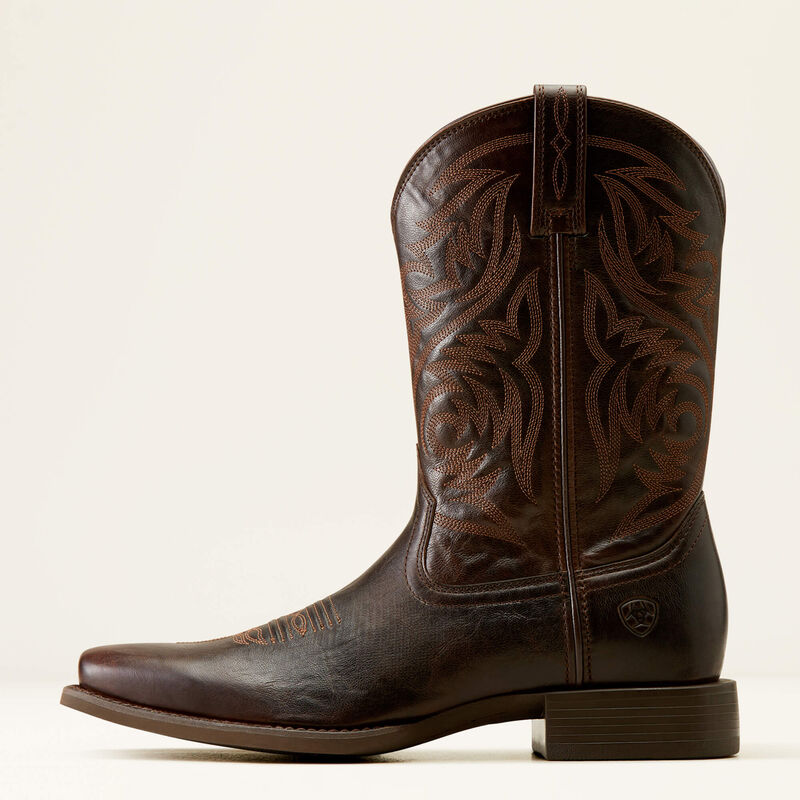 Sport Herdsman Cowboy Boot - Burnished Chocolate