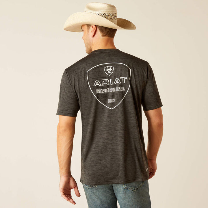 Charger Crestline T-Shirt - Charcoal