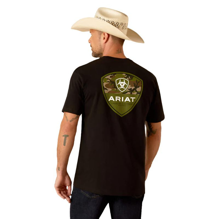 Ariat Camo Corps SS Tee - Black