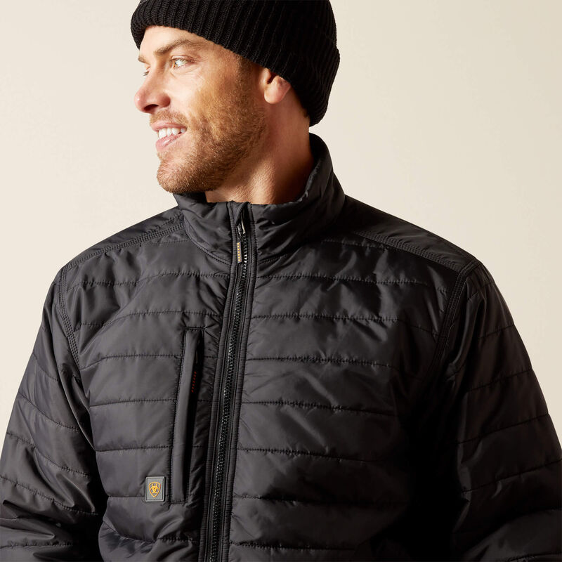 Rebar Cordura Ripstop Lightweight Insulated Jacket - Black