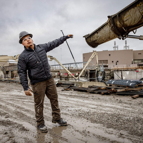 Rebar Cordura Ripstop Lightweight Insulated Jacket - Black