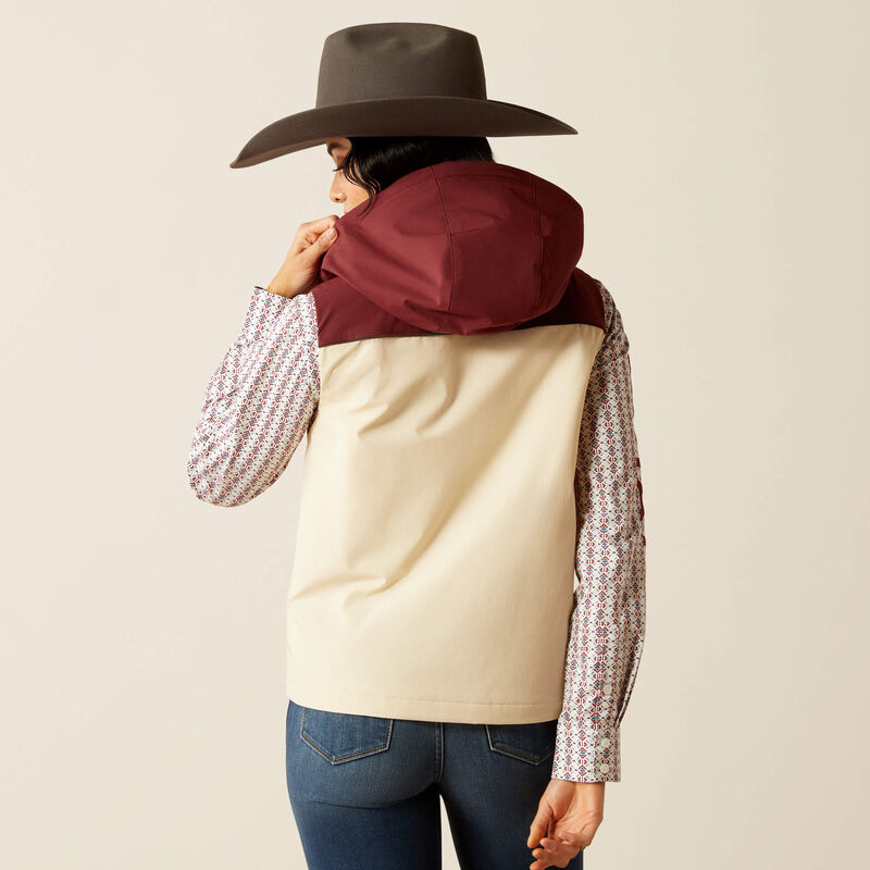 Pioneer StretchShell Vest - Summer Sand/Rosewood