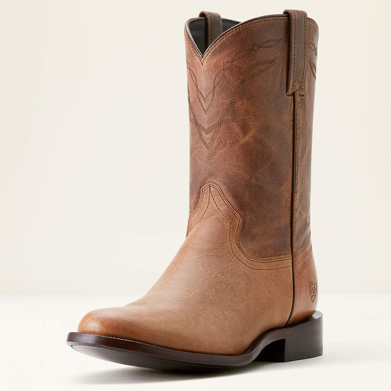 Downtown Western Boot - Bone