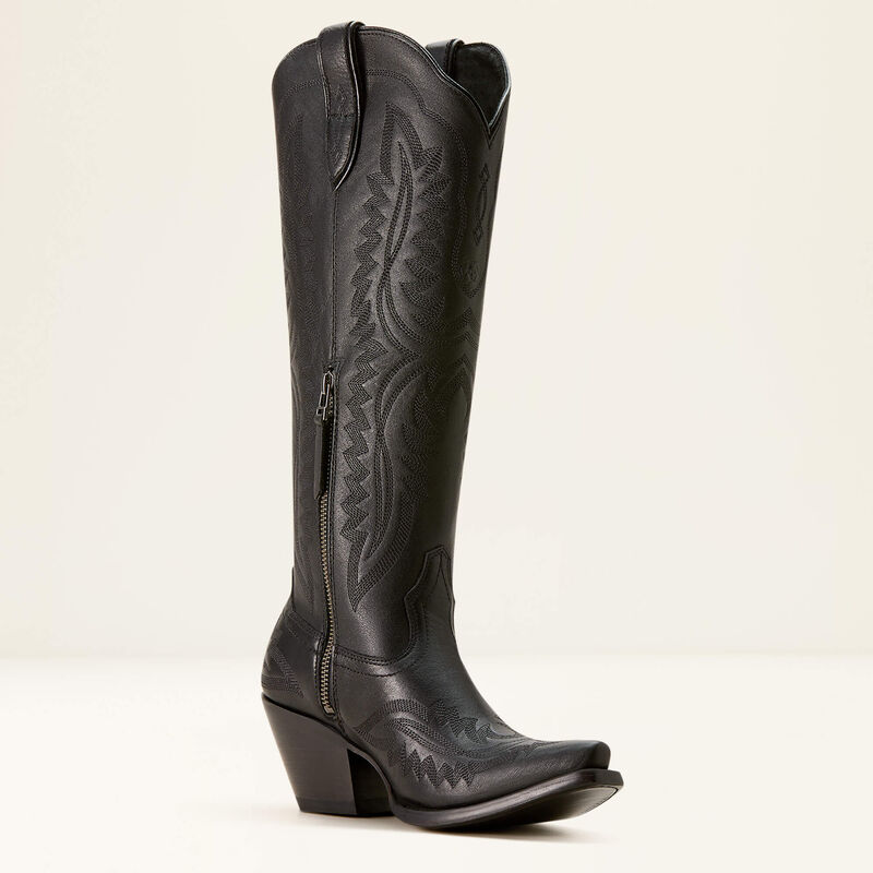 Casanova Western Boot - Obsidian