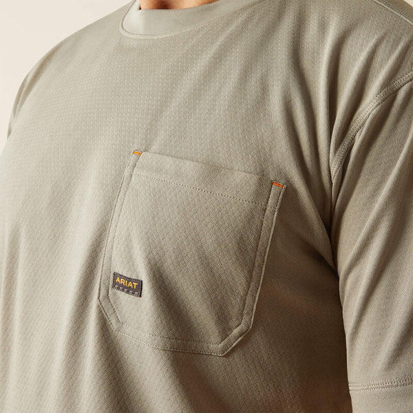 Rebar Heat Fighter Staple T-Shirt - Wild Dove