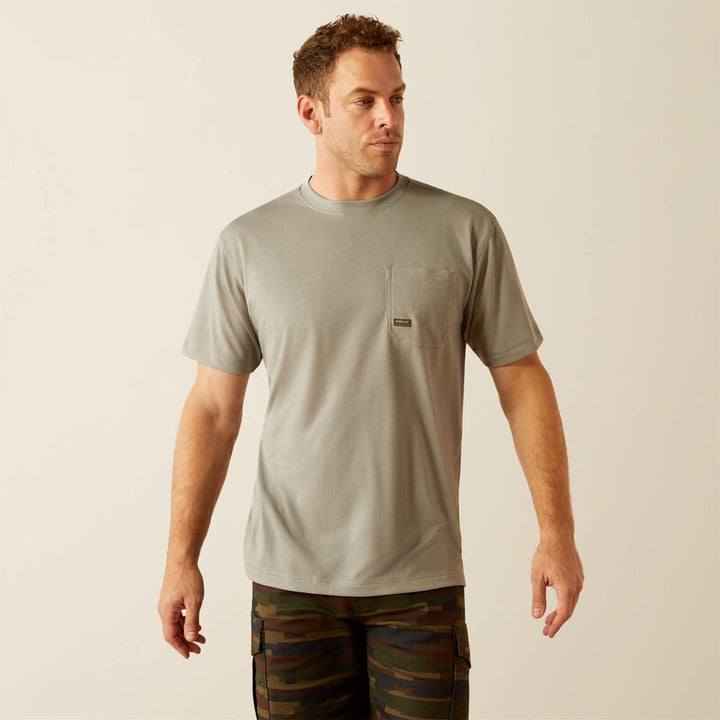 Rebar Heat Fighter Staple T-Shirt - Wild Dove