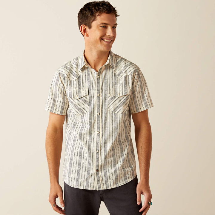 Holden Retro Fit Shirt - Off White