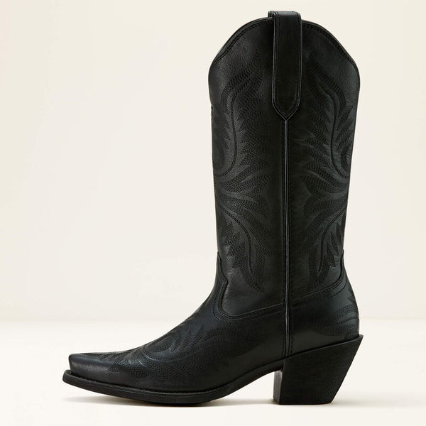 Round Up Collins Western Boot - Black