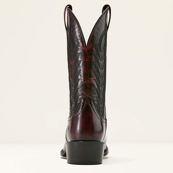 Willie Western Boot - Black Cherry