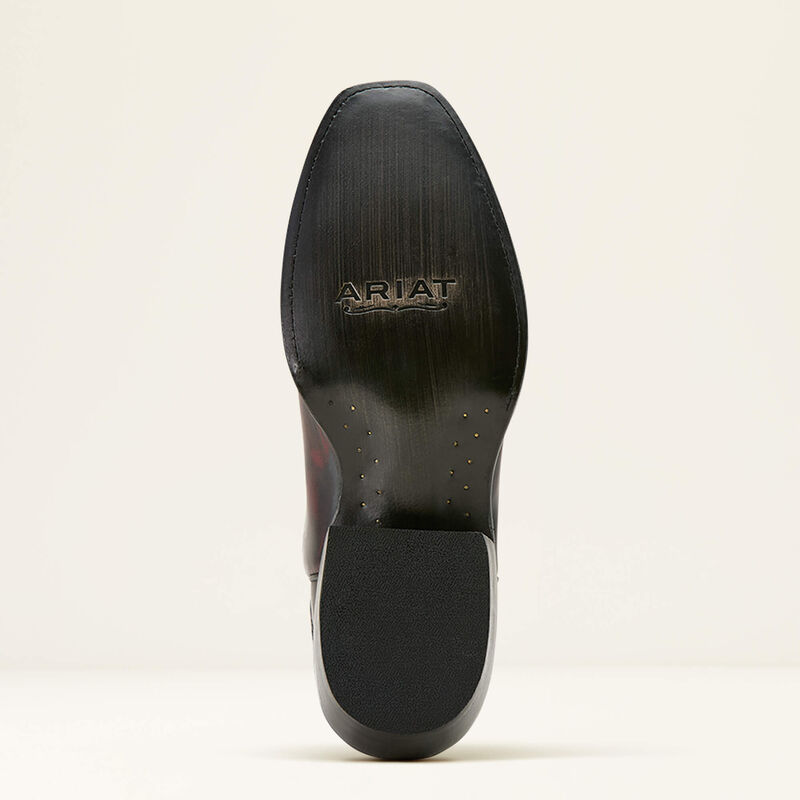 Willie Western Boot - Black Cherry