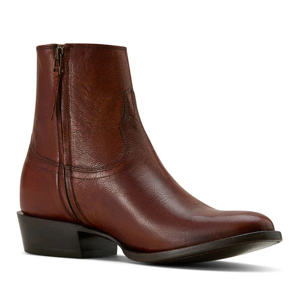 Men's Barrett Western Boot - Nearly Brown