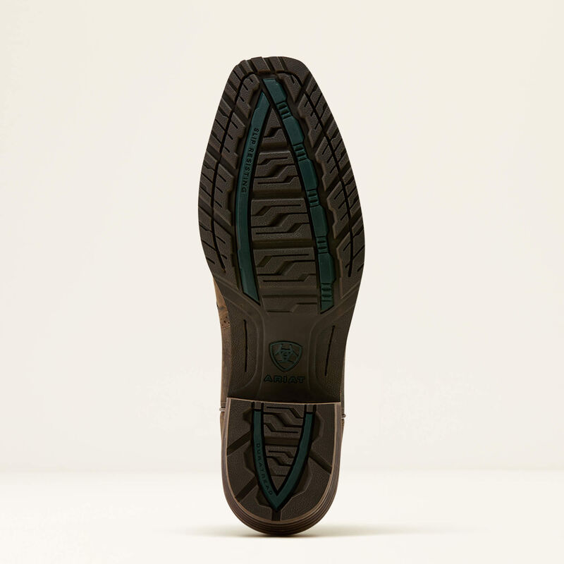 Hybrid Roughstock Antler Cowboy Boot - Wild Taupe
