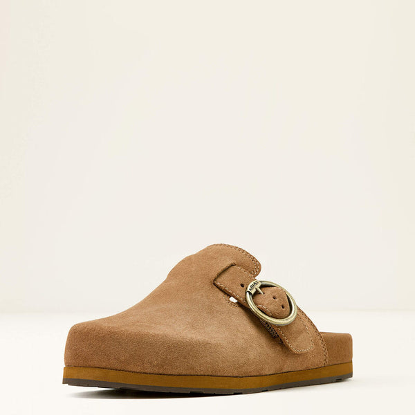 Women's Country Mule - Caramel Suede