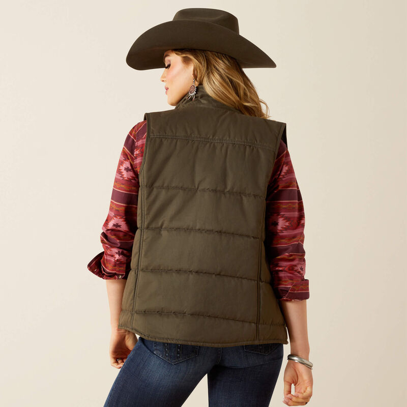 Grizzly Quilted Vest - Earth