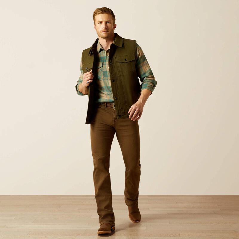 Canvas Rancher Vest - Desert Sand