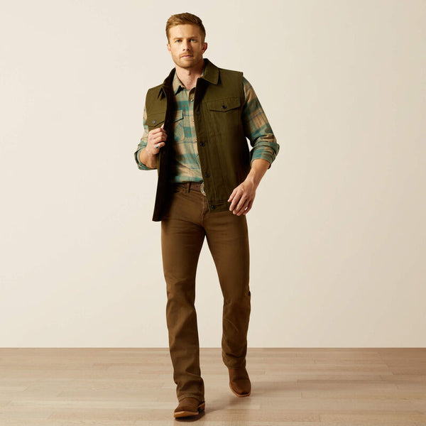 Canvas Rancher Vest - Desert Sand