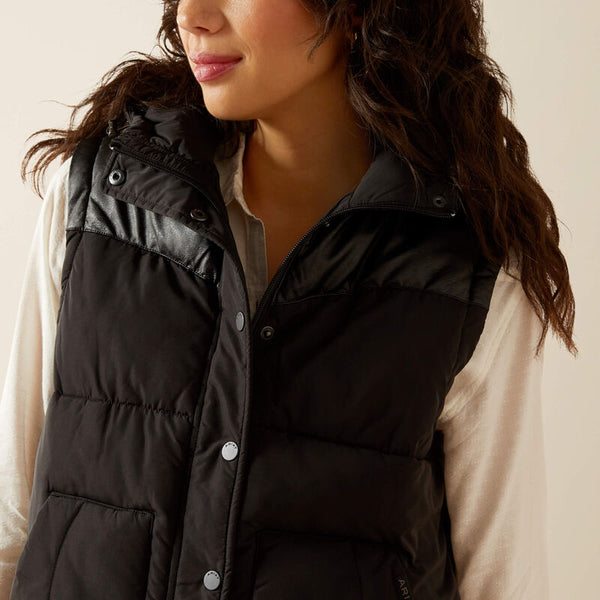 Frontier Puffer Vest - Black